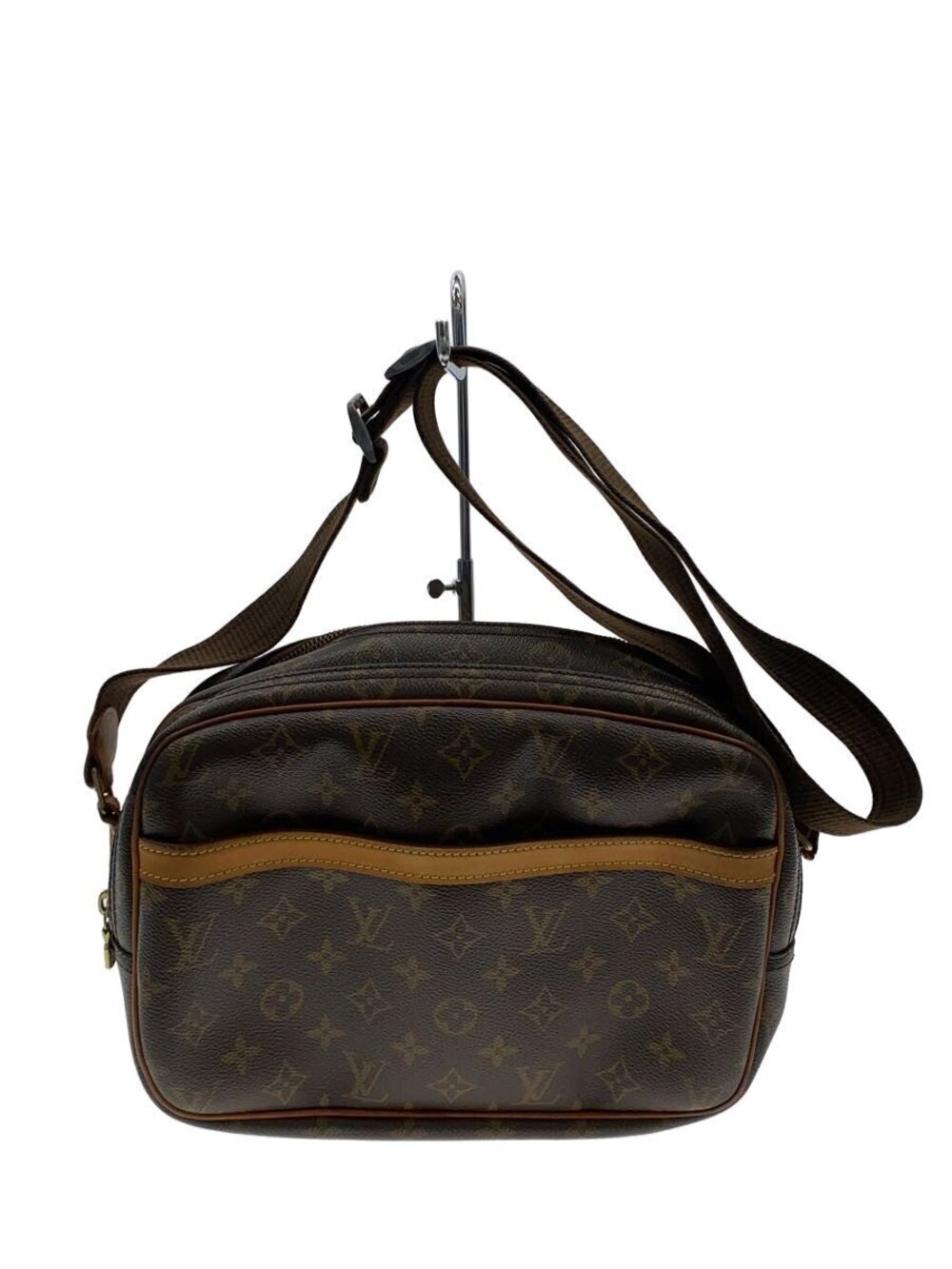 LOUIS VUITTON Reporter Monogram Canvas Brown